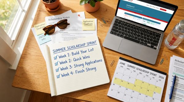 Your 4-Week Summer Scholarship Sprint